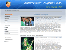 Tablet Screenshot of oelgrube.info